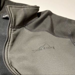 Eddie Bauer Full-Zip Fleece Jacket - Grey Steel